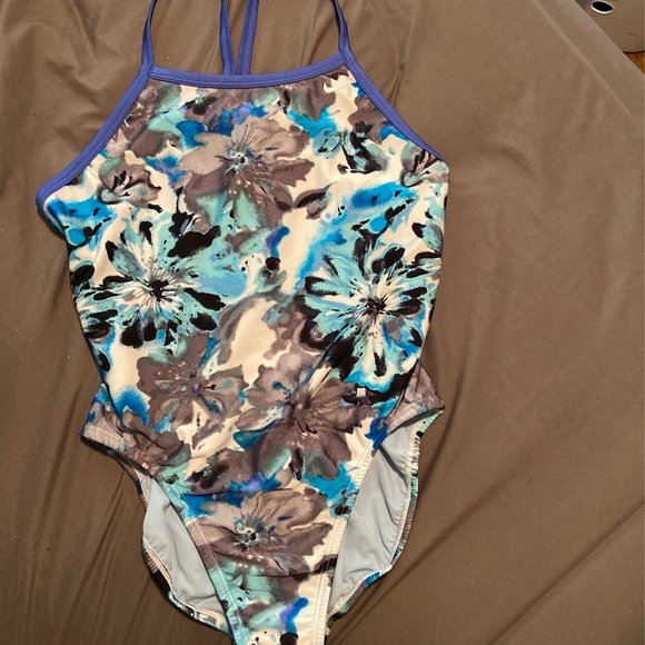Nike floral swimsuit Clearance